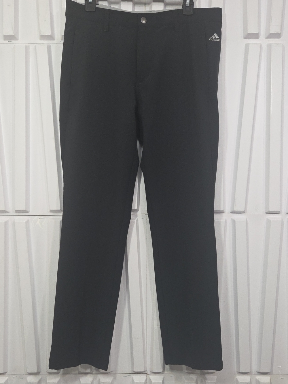 Adidas ClimaLite 3-Stripe Black Golf Pants Men’s Size 32x32